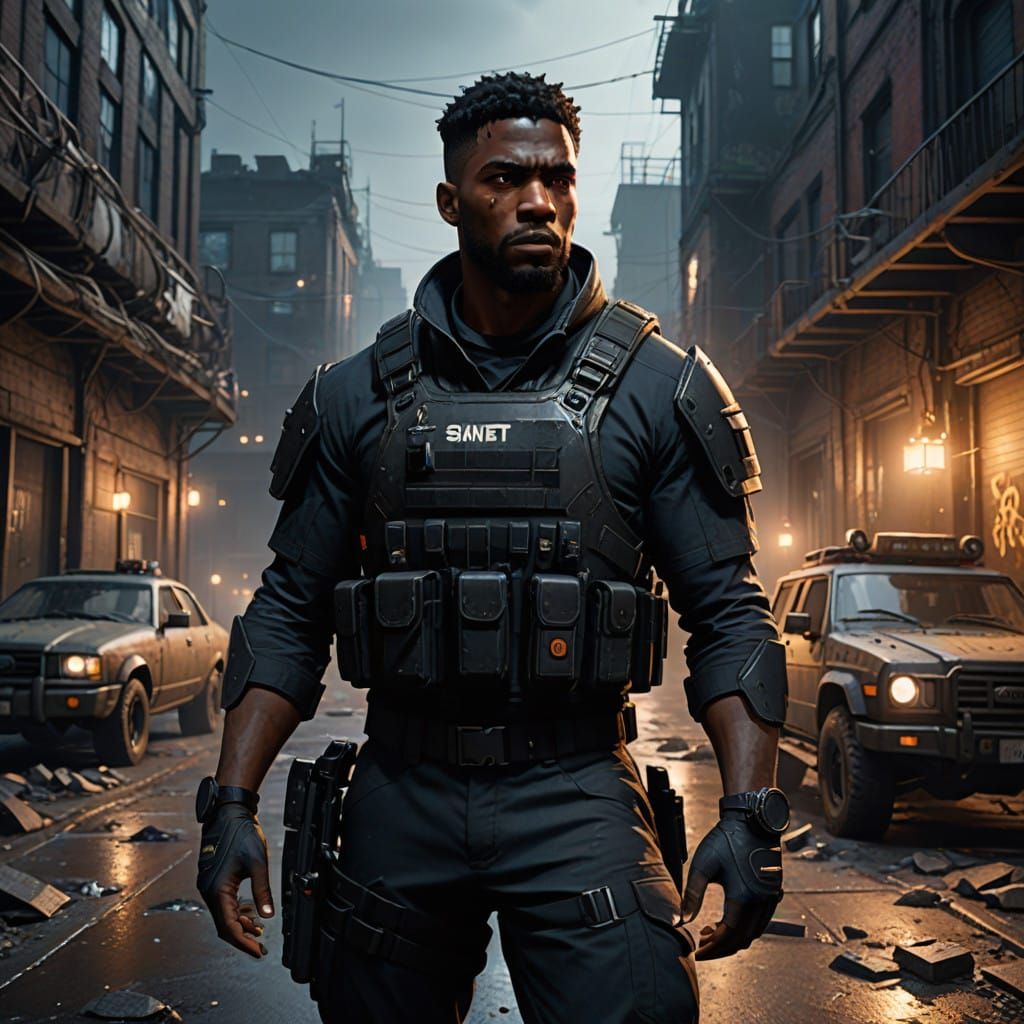 Tactical Hero in Midnight Abandonment