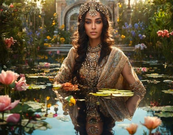 AI Generated Beautiful Portrait