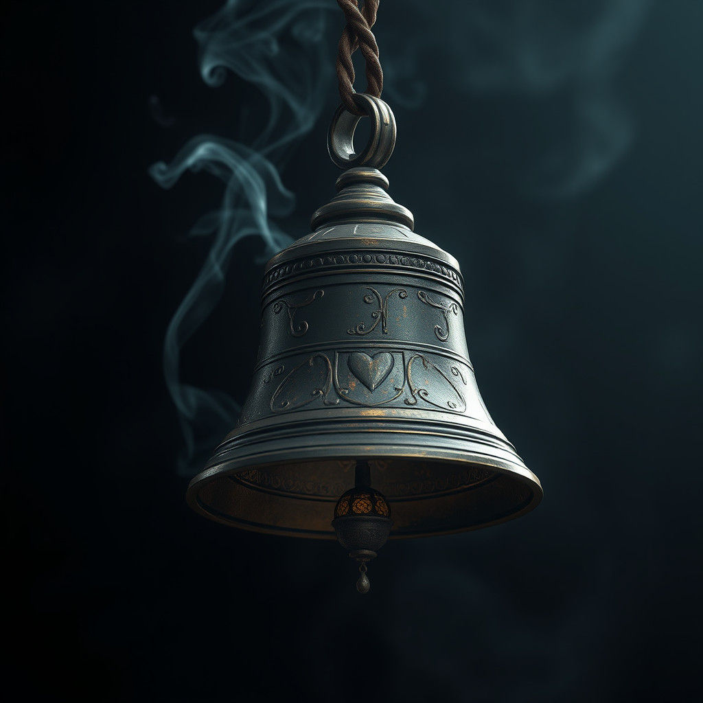 Ethereal Bell in Mystic Twilight