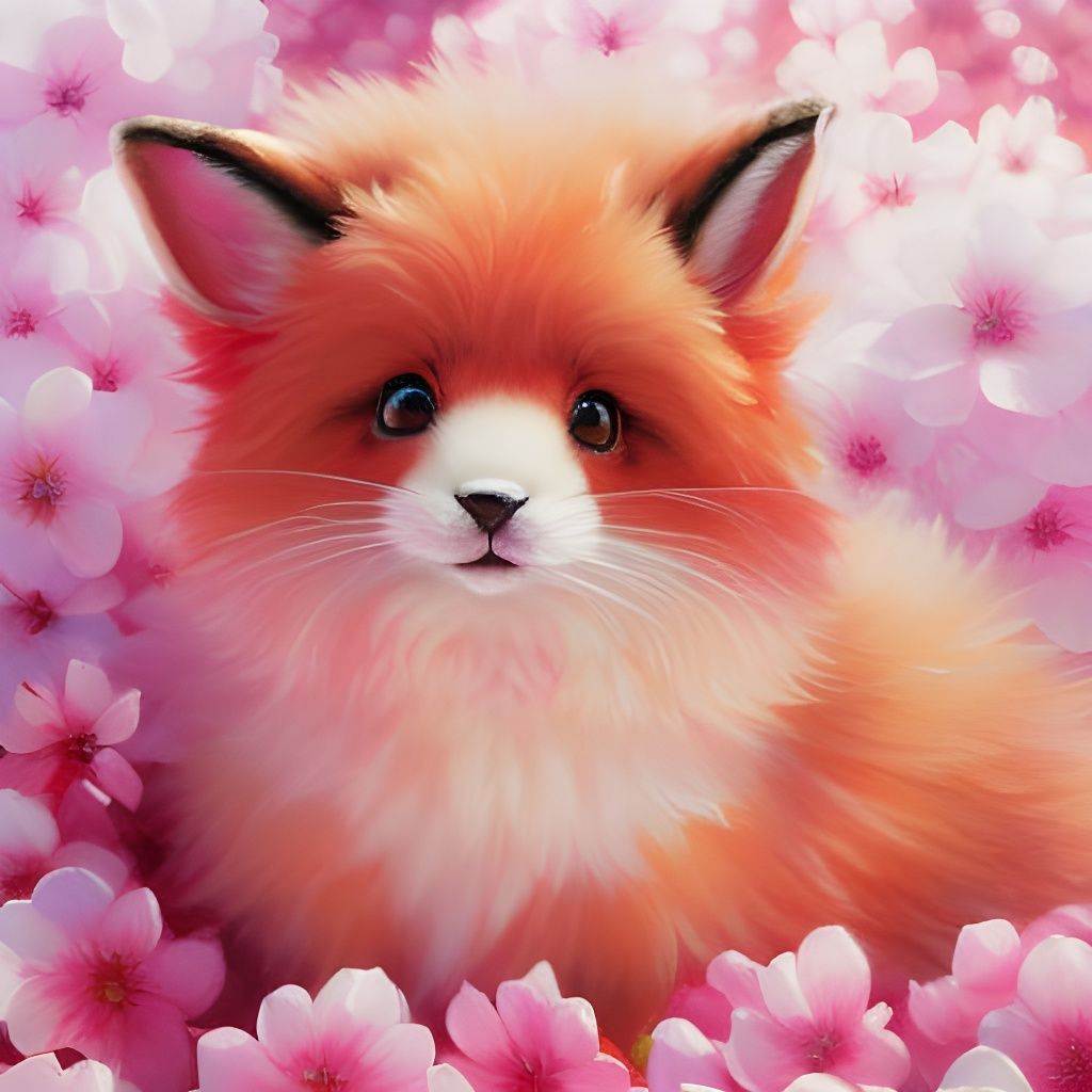 This is a bunny/fox hybrid.. or a box if you like.. or a funny., either way it's cute as a muffin