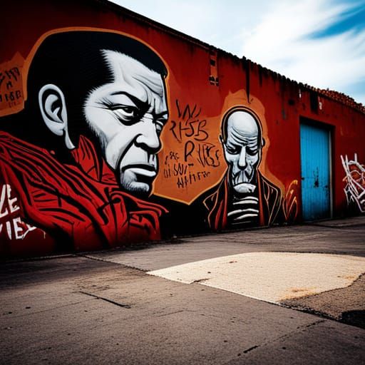 Powerful Polychromatic Graffiti Art: We Will Rise