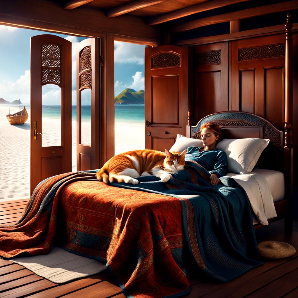 A peaceful place to take a nap