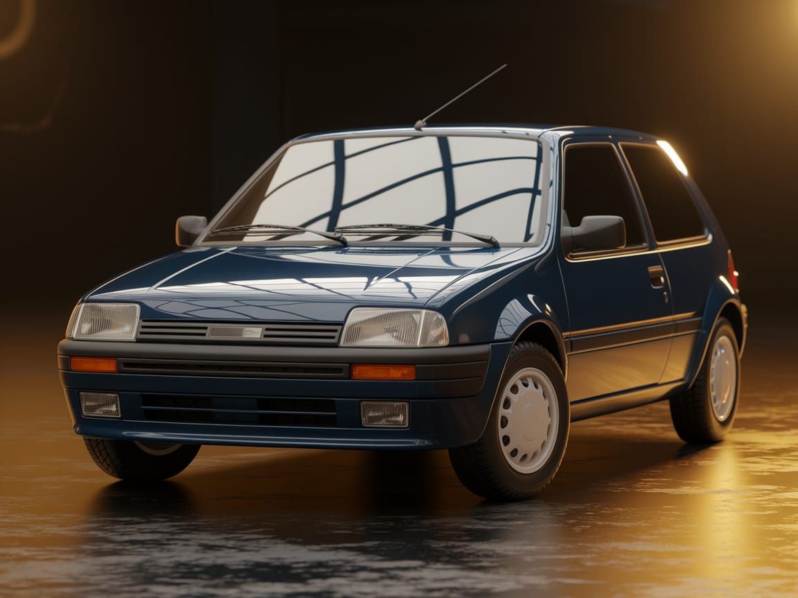 French Retro Hatchback Revival
