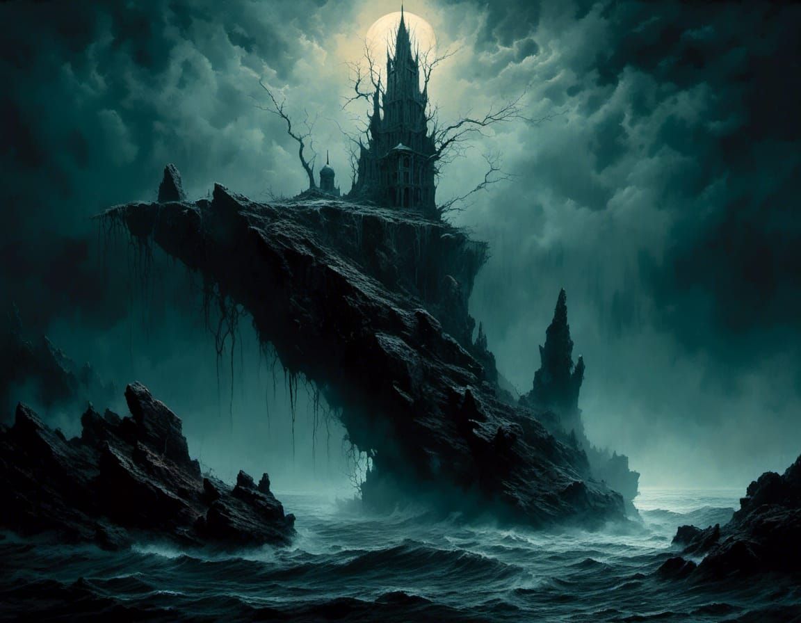 Dark Anti-Gravity Bridge to Alien Spire