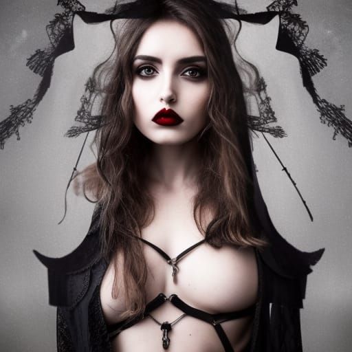 Ana de Armas as Amazonian Barbarian in Horror Style