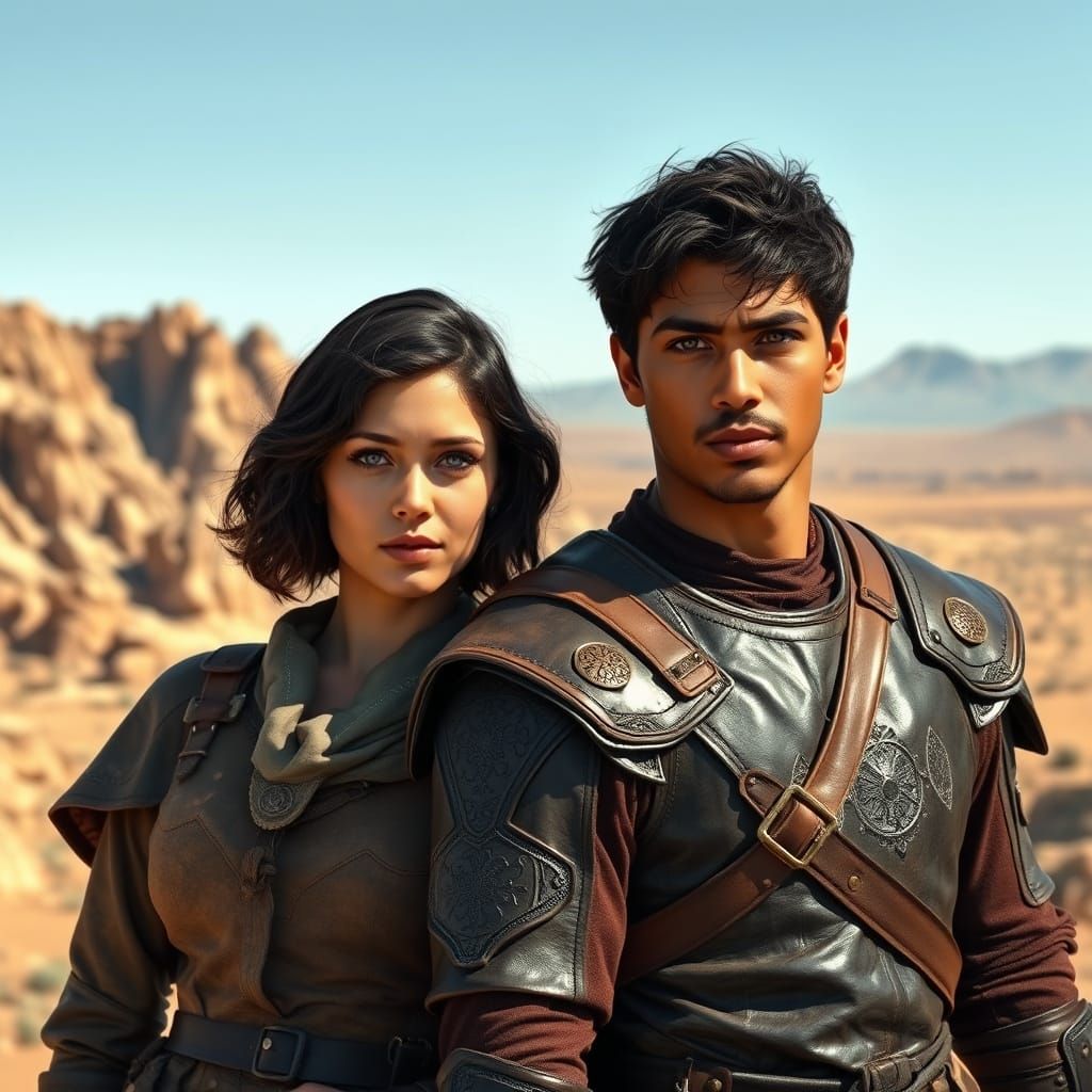 Desert Wanderers: A Realistic Fantasy Duo