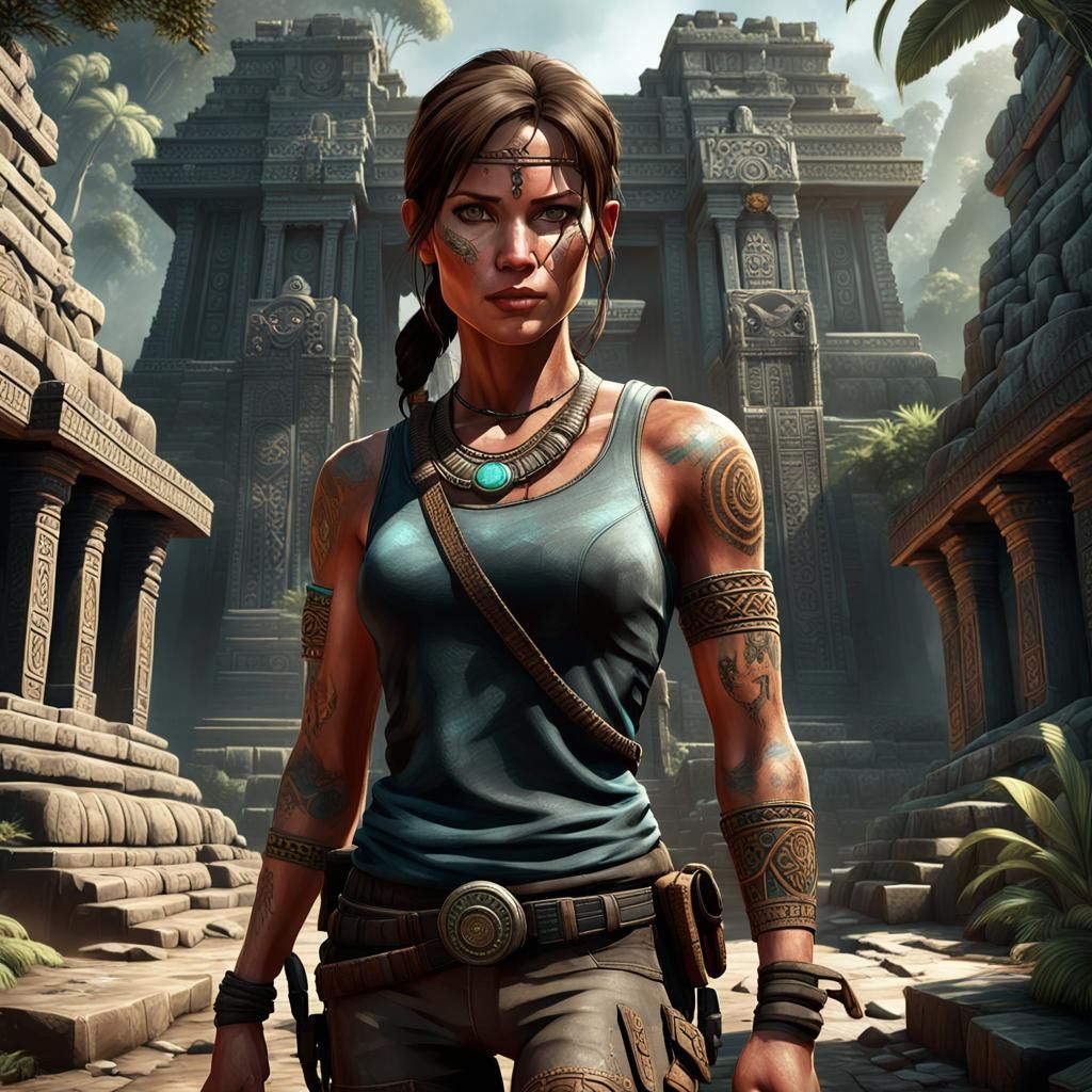 Lara Croft from Tombraider