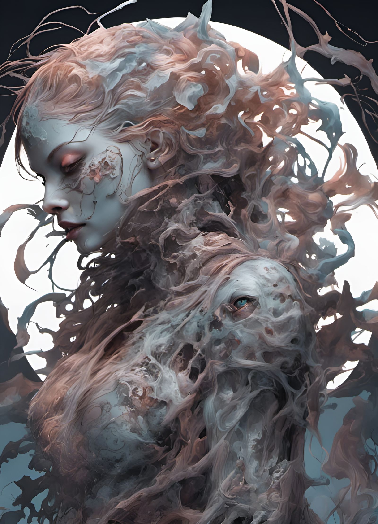 Surrealistic Poltergeist Knight Delves into Ethereal Depths