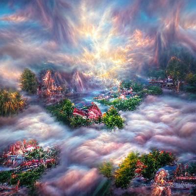 Ethereal Fantasy Landscape in 4K Resolution