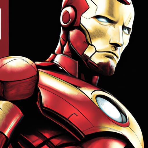 Iron Man Comic Book Art Illustration