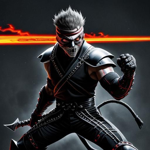 Metallica Ninja as Anime Character