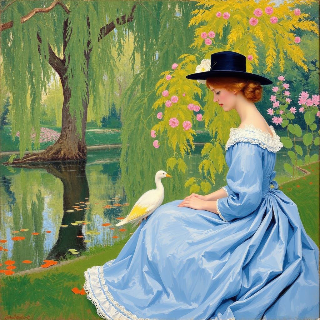 Impressionistic Landscape Painting