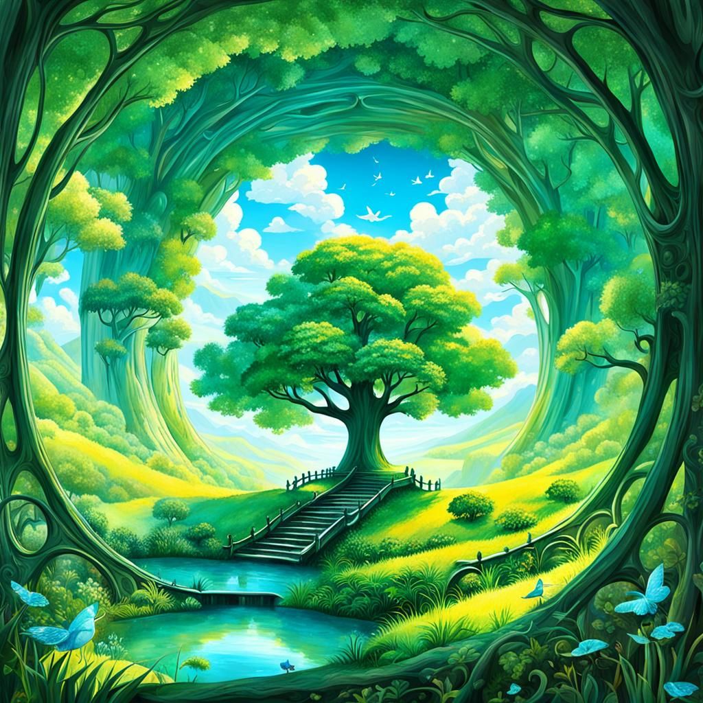 Dream Within a Dream: An AI-Generated Vision