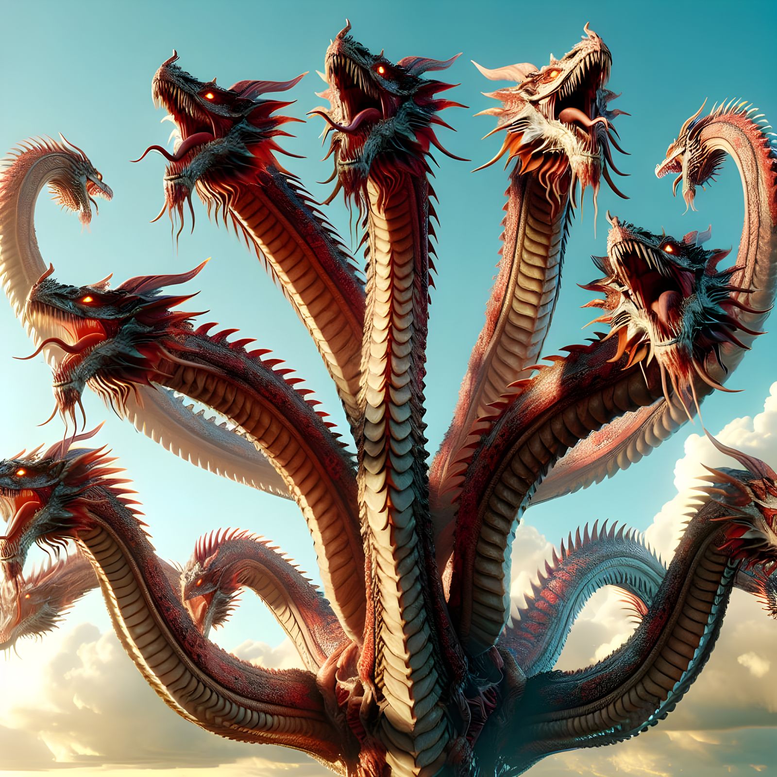 Collosus Dragon Hydra