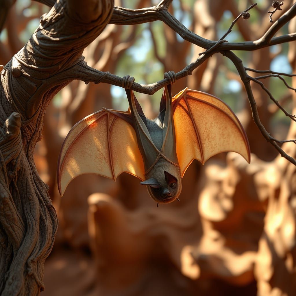 Silken Bat in Earthen Clay Forest