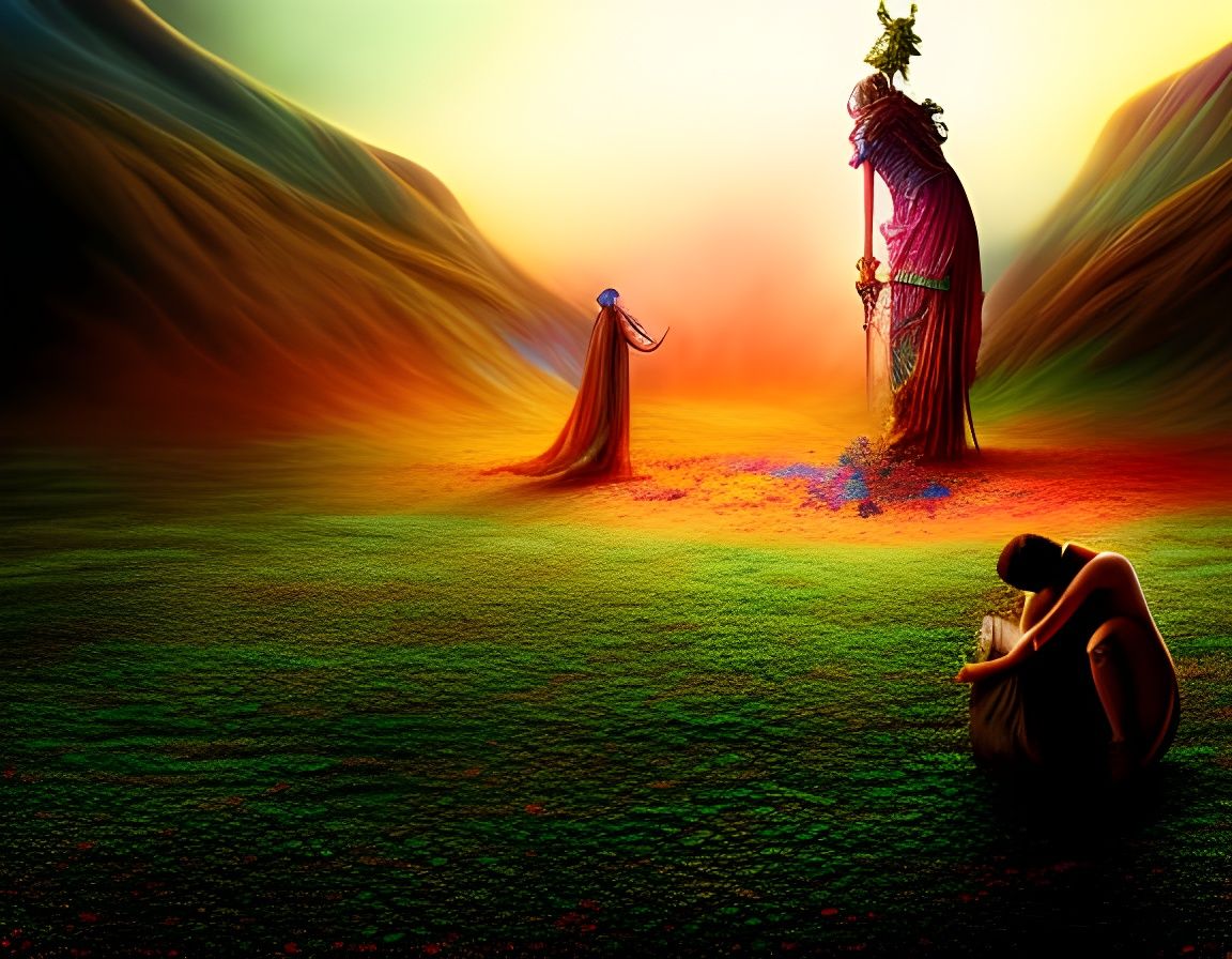 Defiant Surrealism: A Digital Illustration in 8k