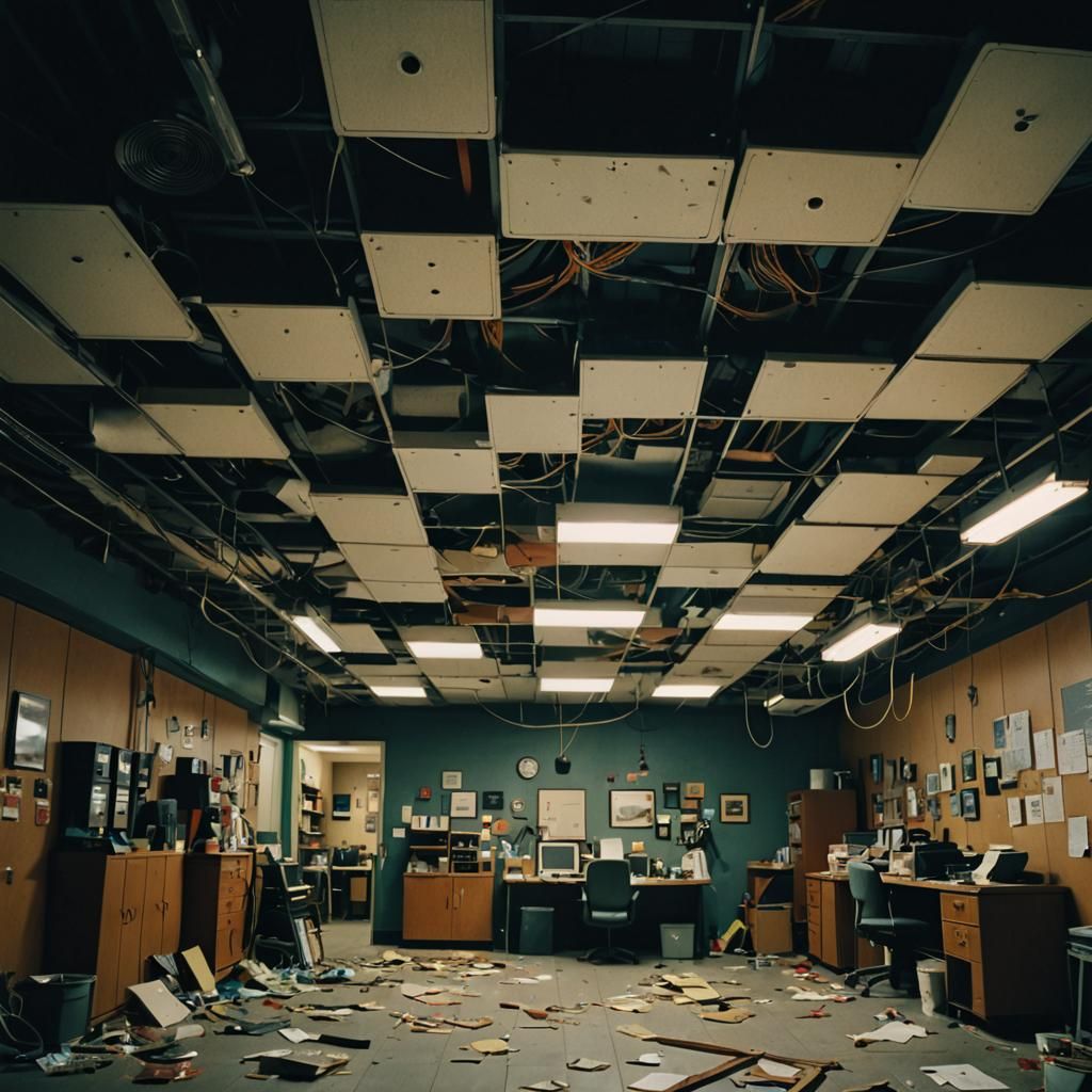 Existential Dread: Drop Ceilings and Backrooms