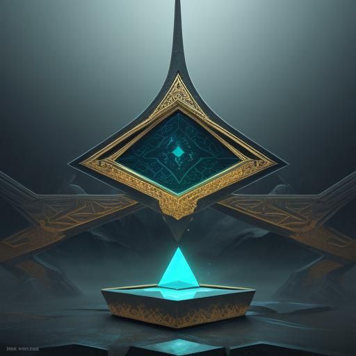 Mystical Penrose Triangle in Dreamlike Realm