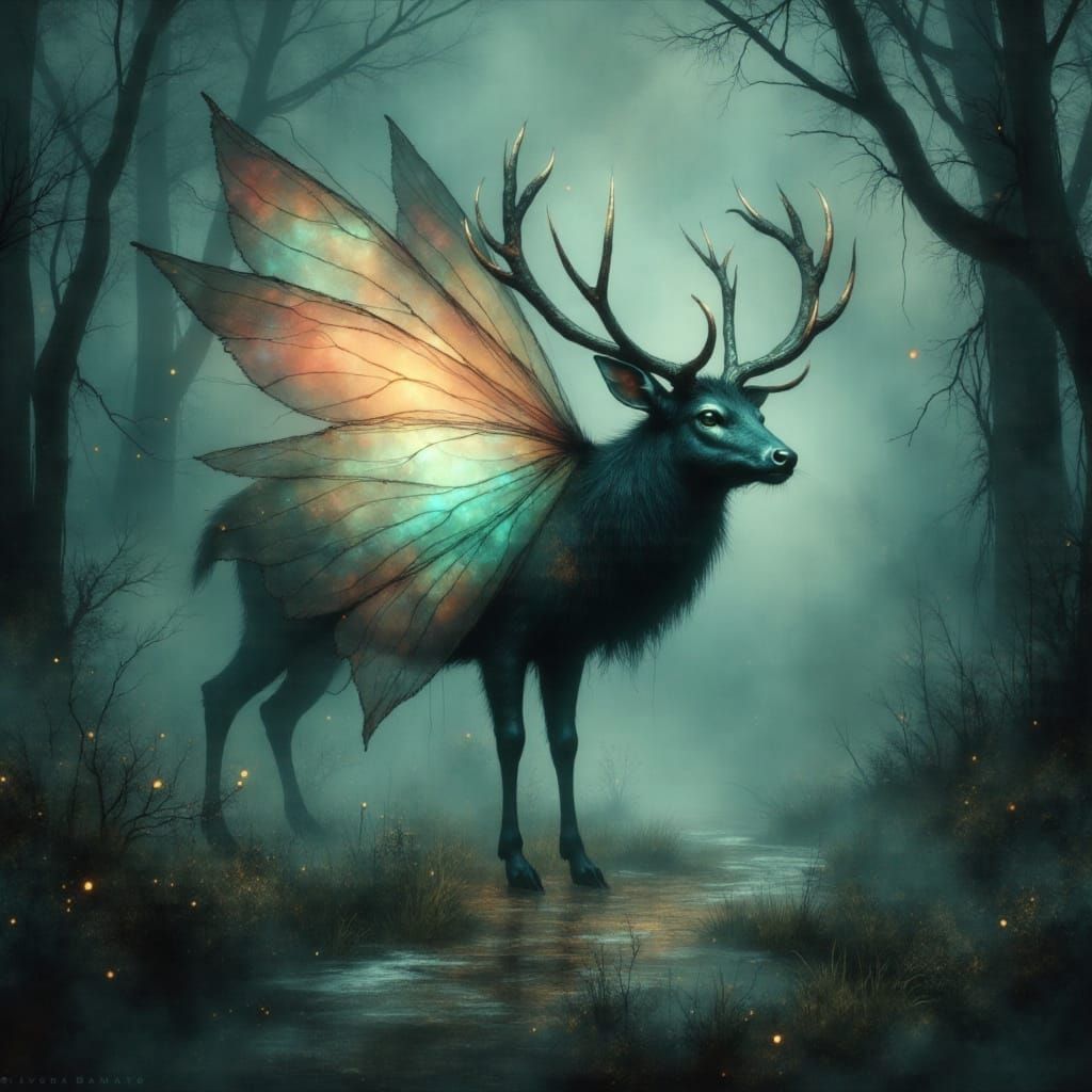 Mistwalker, Moth-Deer Hybrid