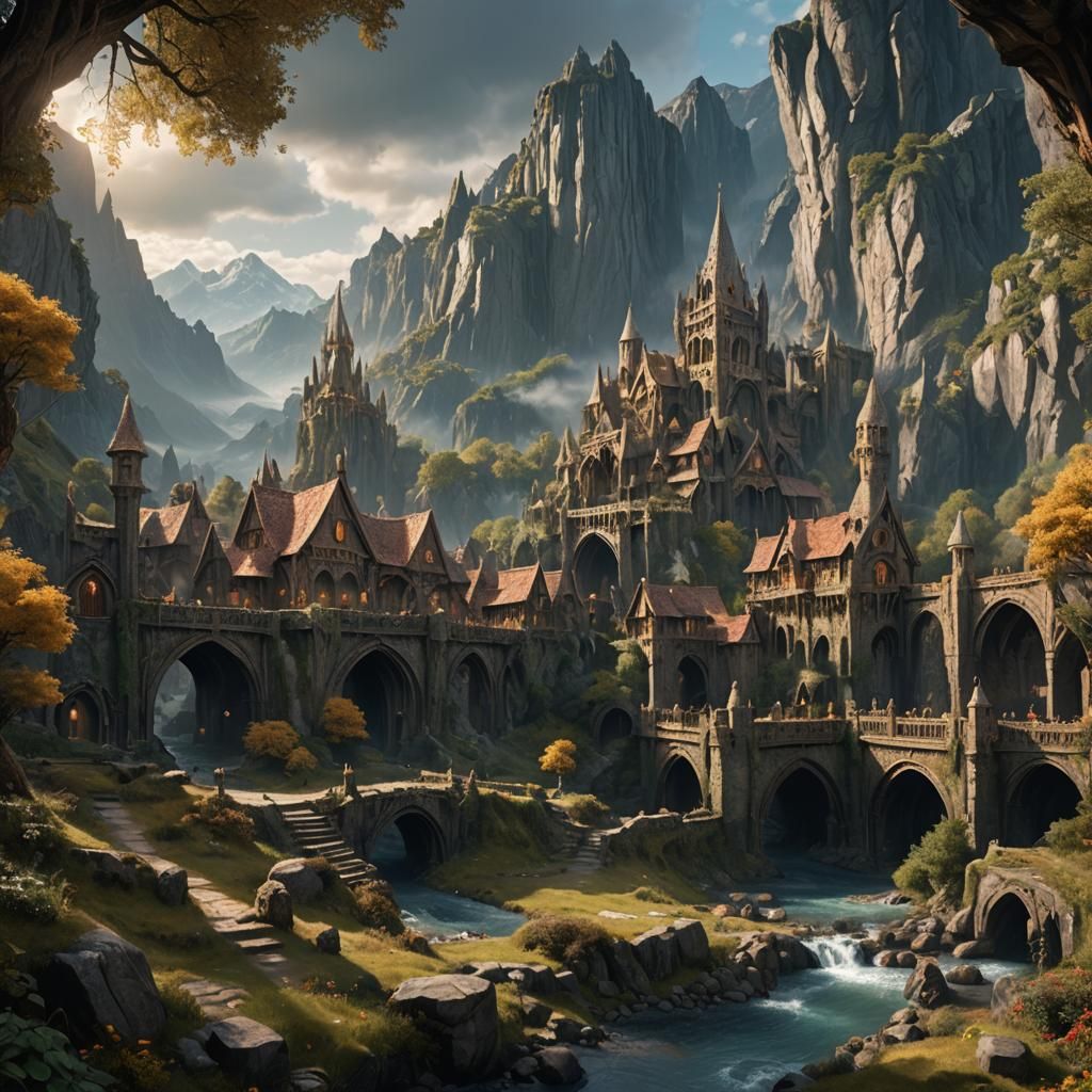 Lord of the Rings Fantasy Concept Art