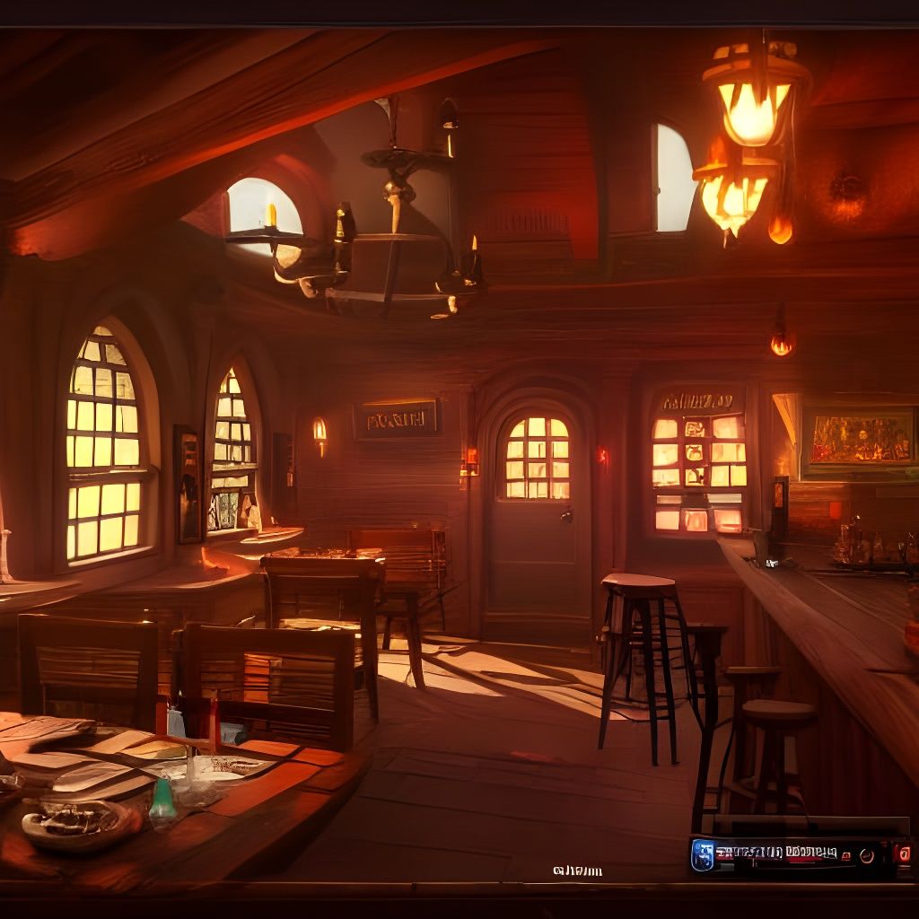 Fantasy Tavern Interior
