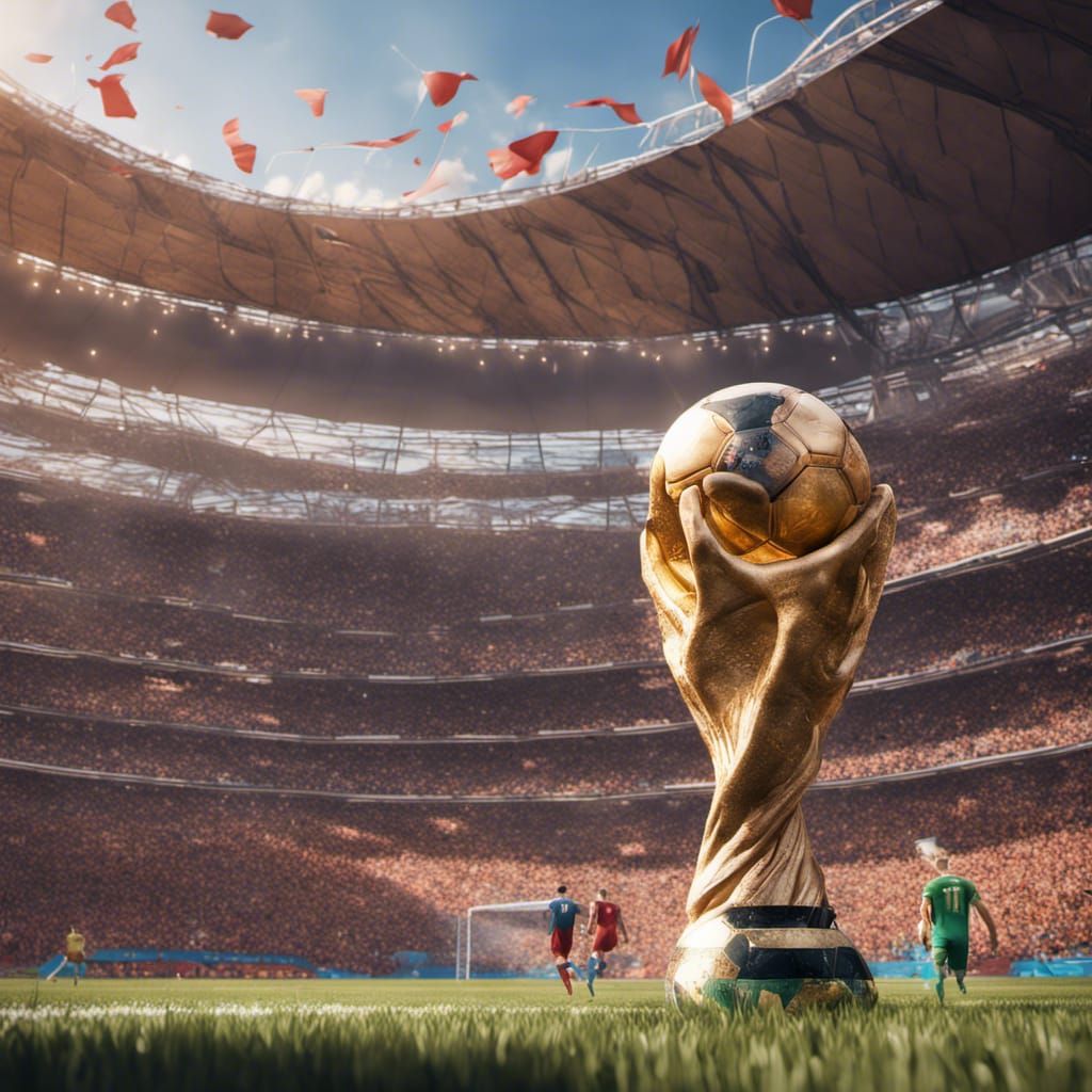 World Cup Victory: Detailed Fantasy Concept Art