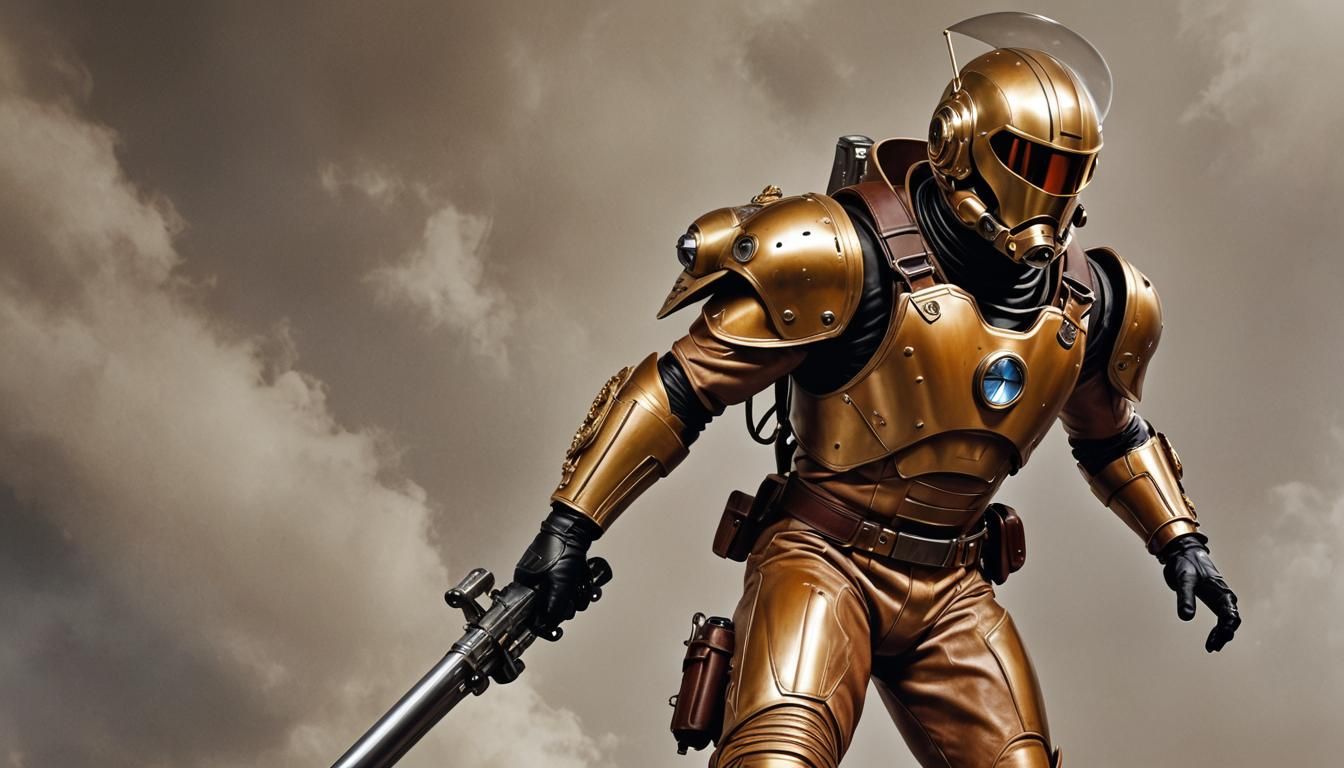 Hyperdetailed Rocketeer: Award-Winning Masterpiece