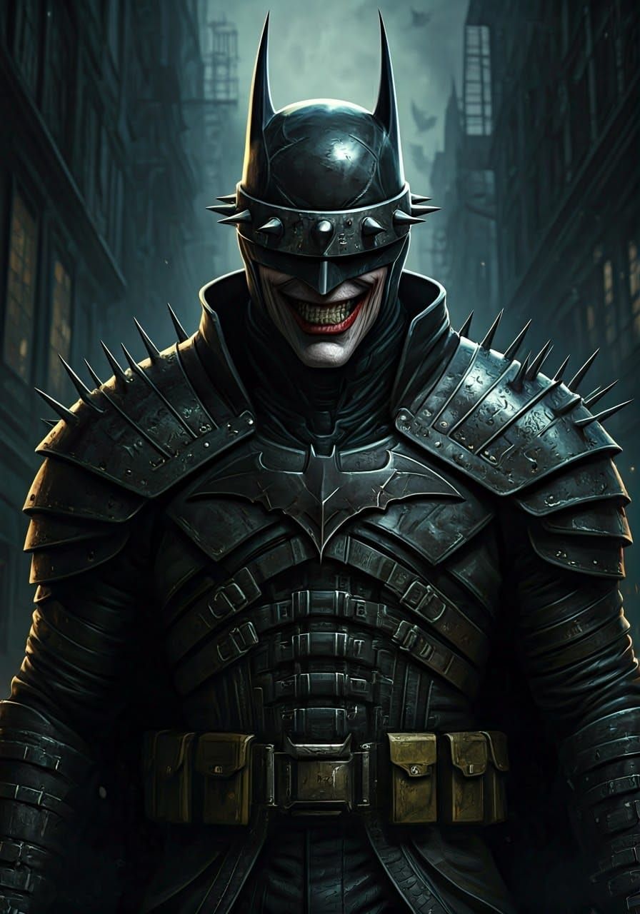 The Batman Who Laughs: Grotesque Visor in Gotham