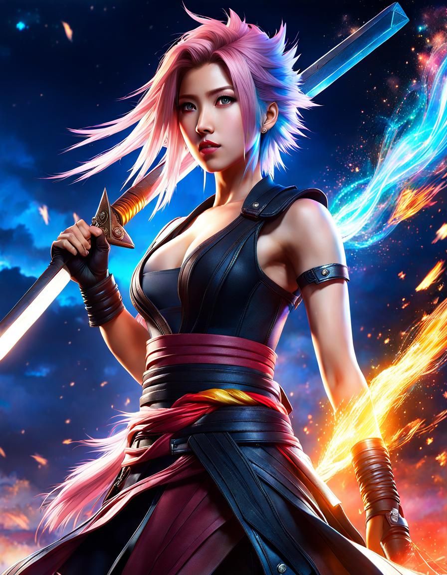 Final Fantasy VII - Yuna 1