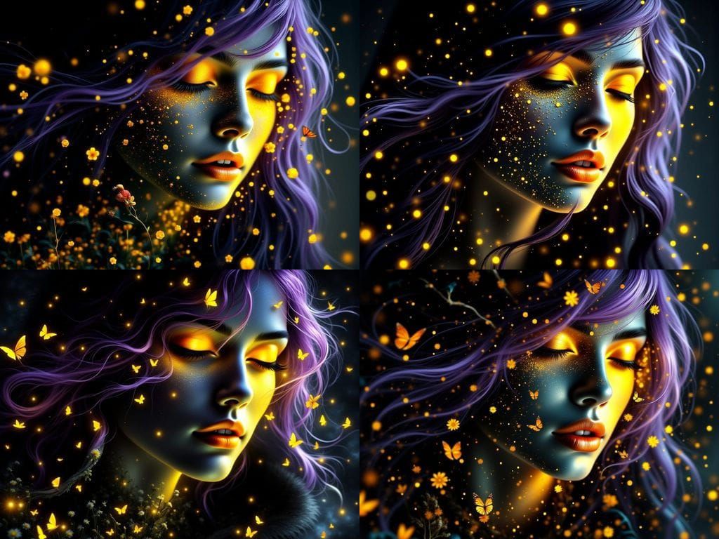 Surreal Hyperrealistic Masterpiece of Nature's Unbridled Bea...