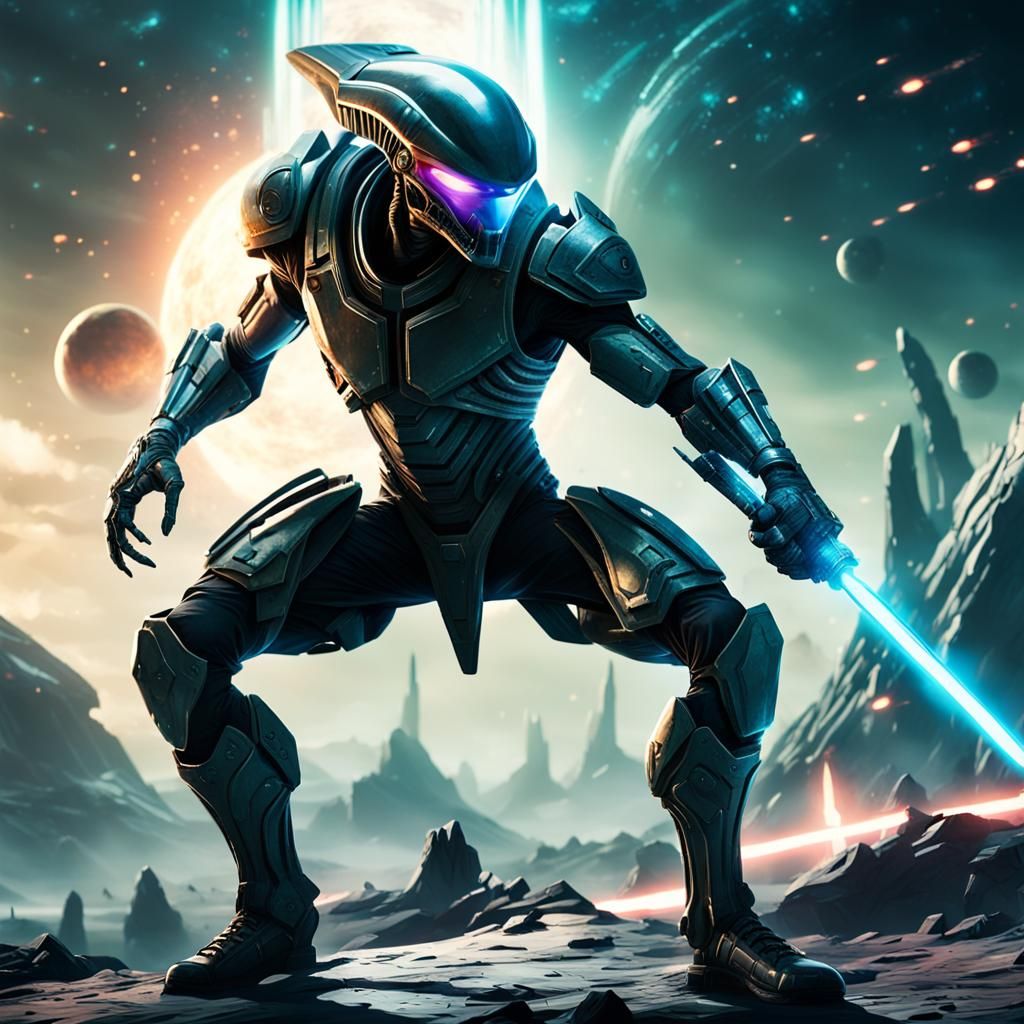 Alien Warrior from Planet Xadu