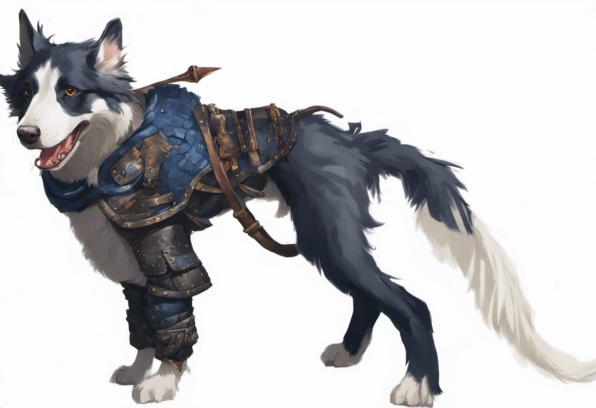 Armored Palamute and Palico Duo