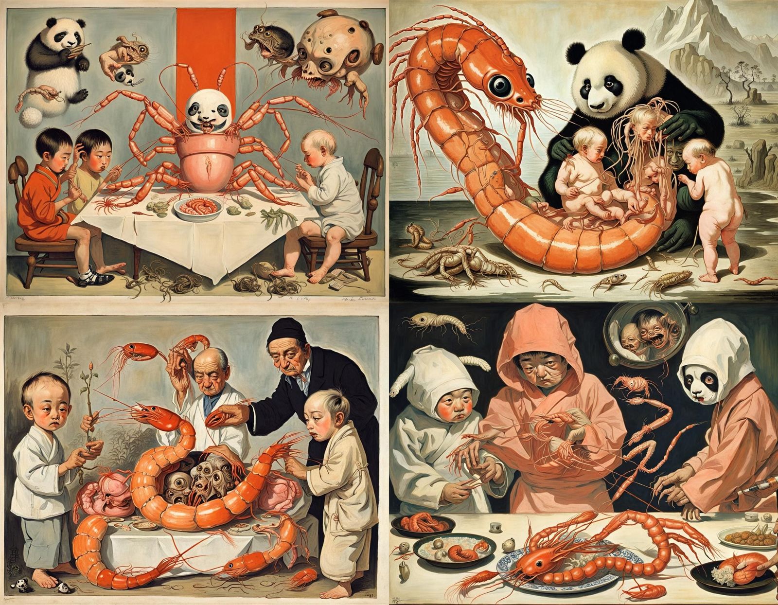 Disturbing Surrealist Vision of Childhood