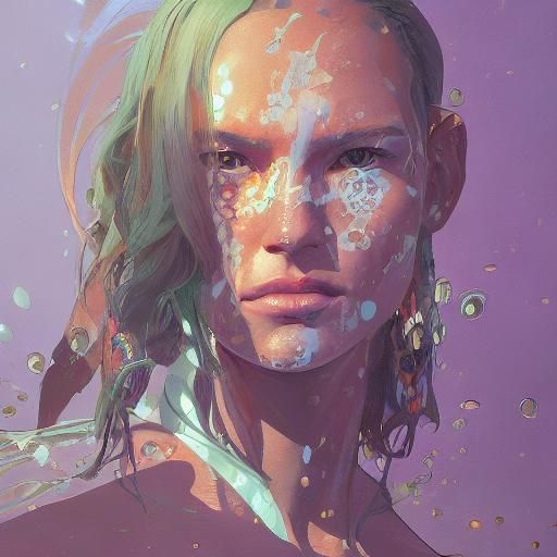 Detailed Portrait with Dynamic Lighting in Unreal Engine 5