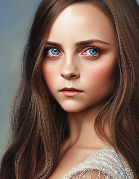 Christina Ricci (Greg Olsen)