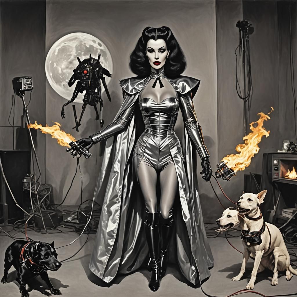 Glamorous Granddaughter of Dracula on Mars