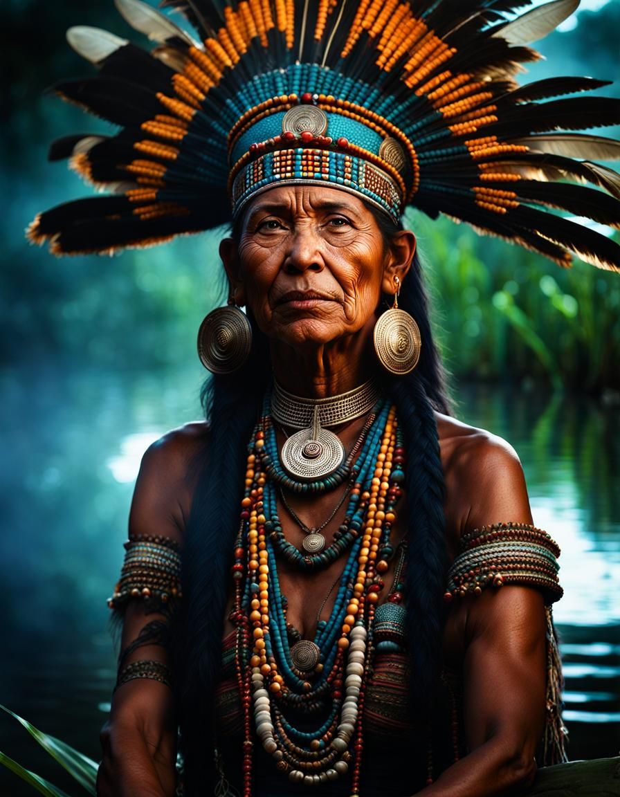 Guarani Princess #87 Forest shaman