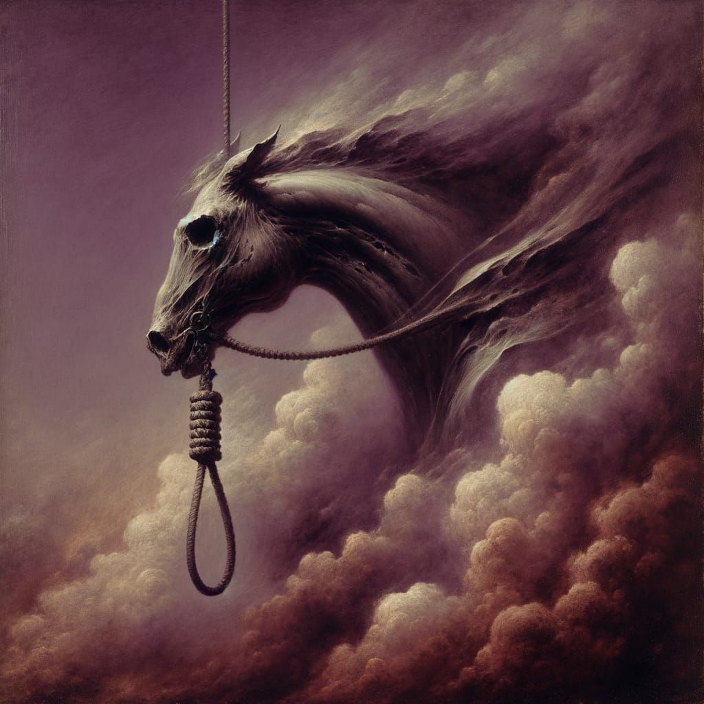 Evil Spirit Battering Ram in Prune Hues