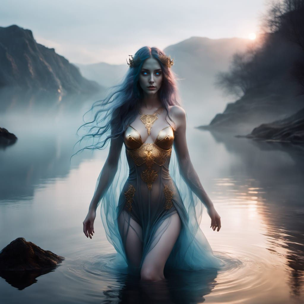 Mysterious Naiad Queen Rises from the Bay of Mourning