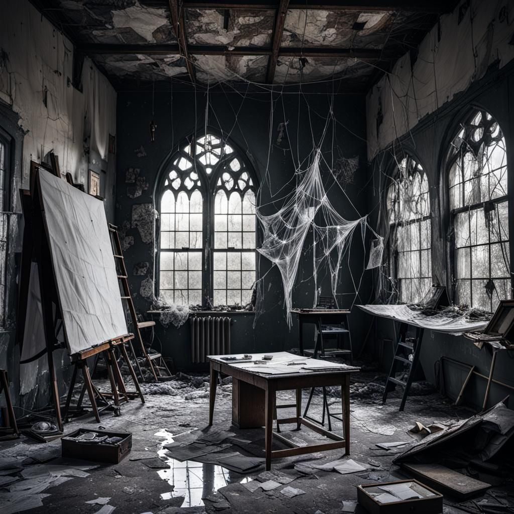 Abandoned Art Studio