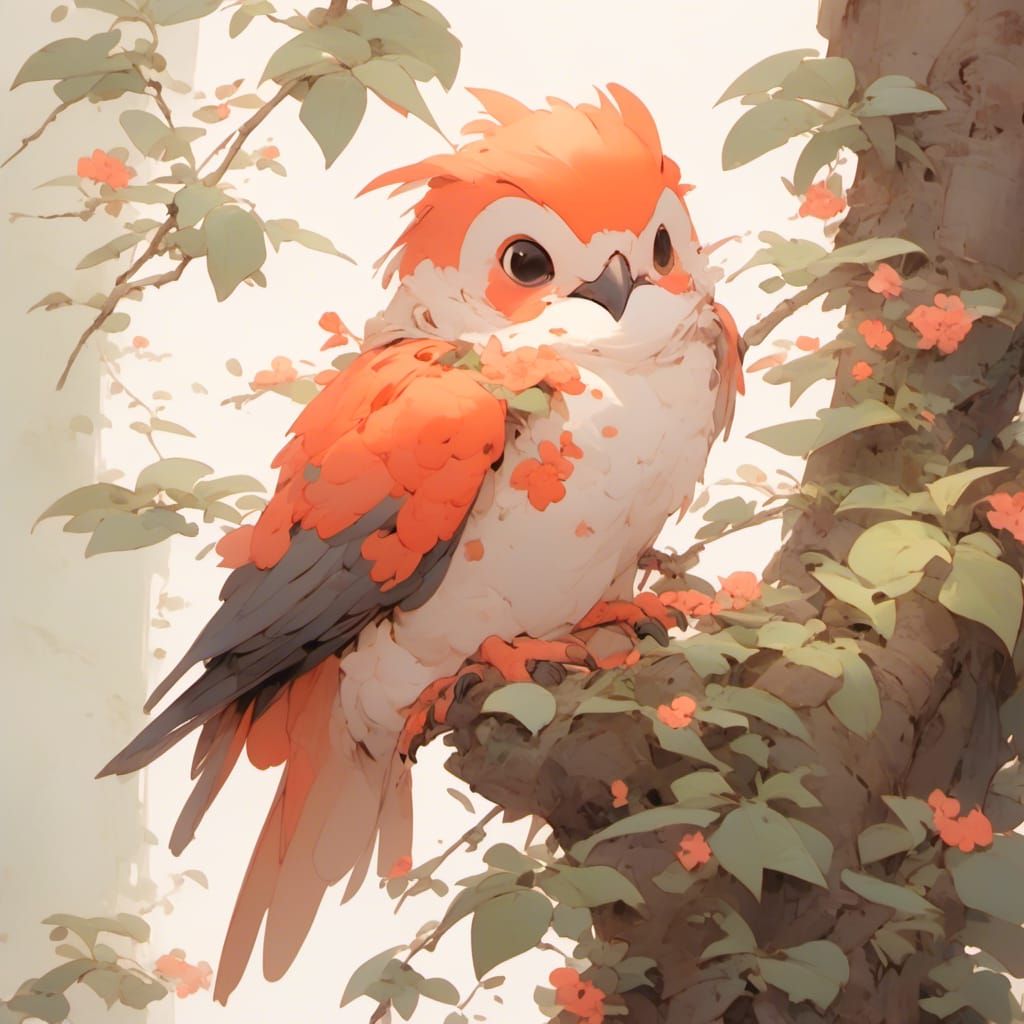 Stylized Character in AniNiji Aesthetic