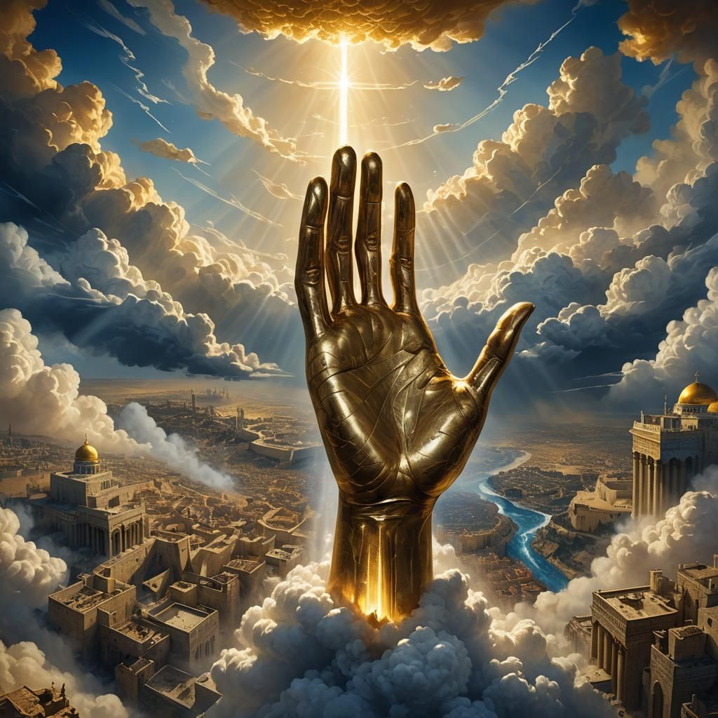 Divine Light Illuminates Jerusalem: Concept Art