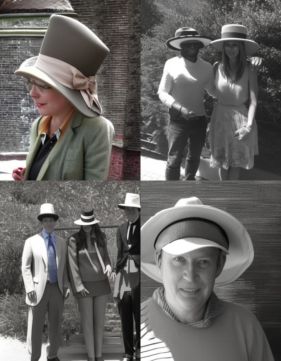 Image of Various Hats