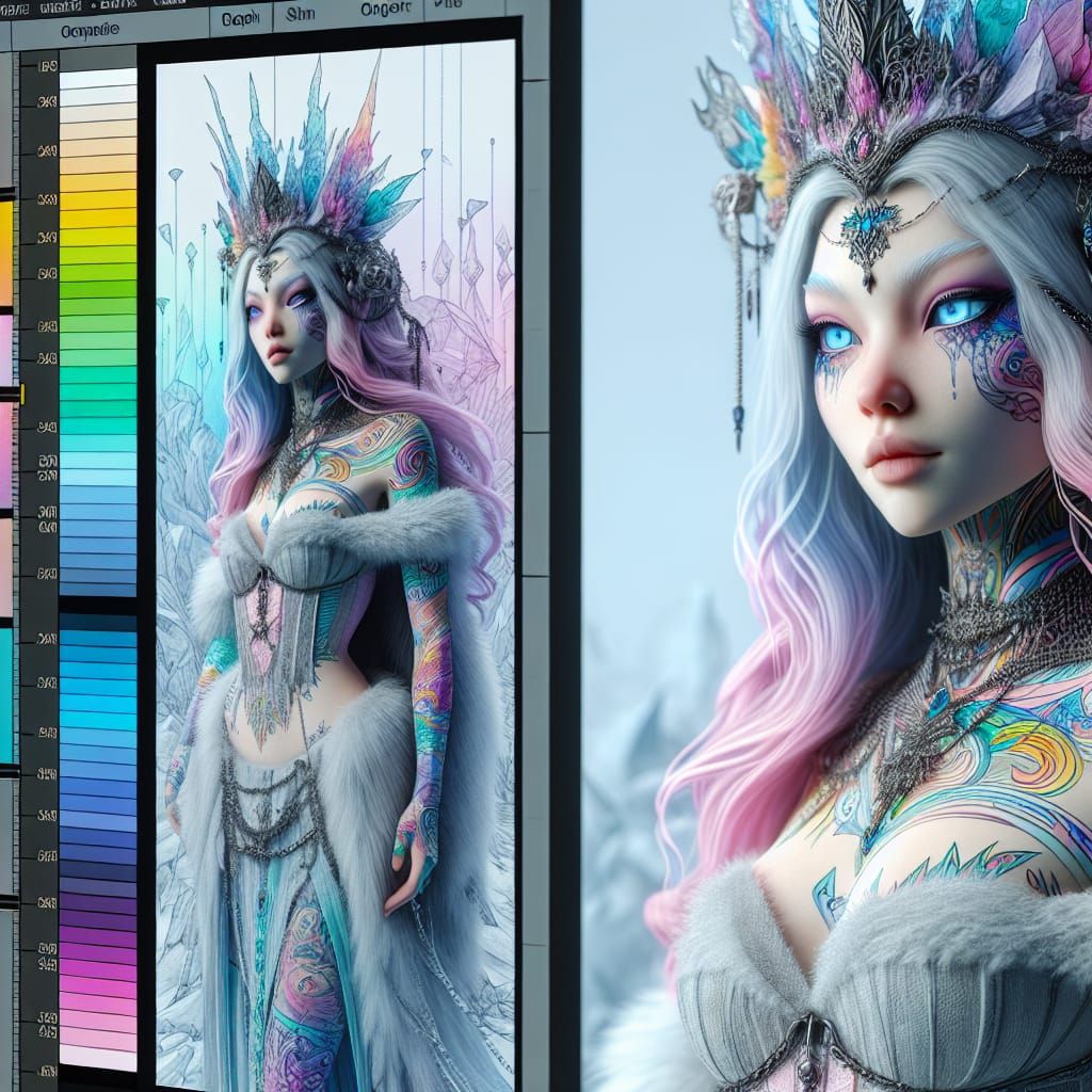 Dalle prompt failure, supposed to be elsa