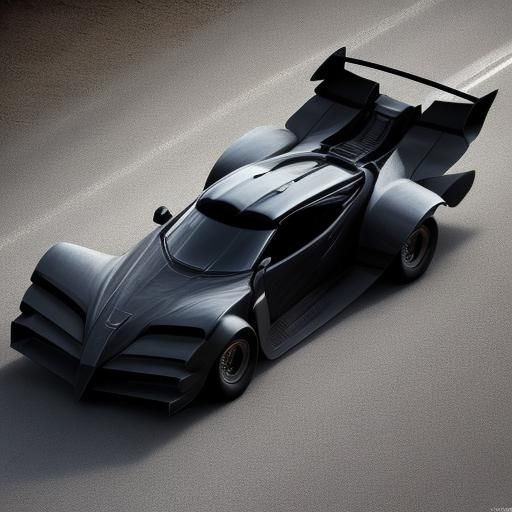 Knight Rider Inspired Futuristic Car