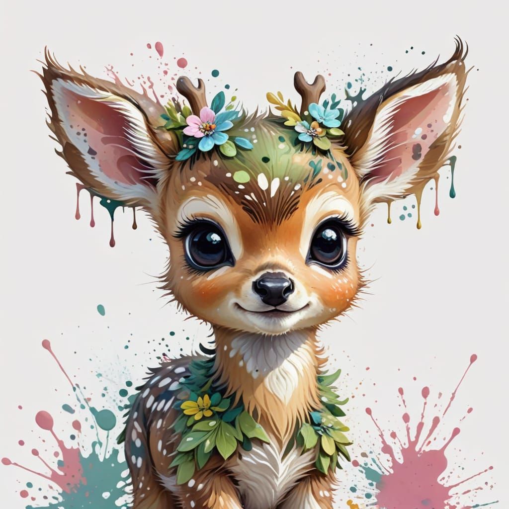 Cute baby Deer