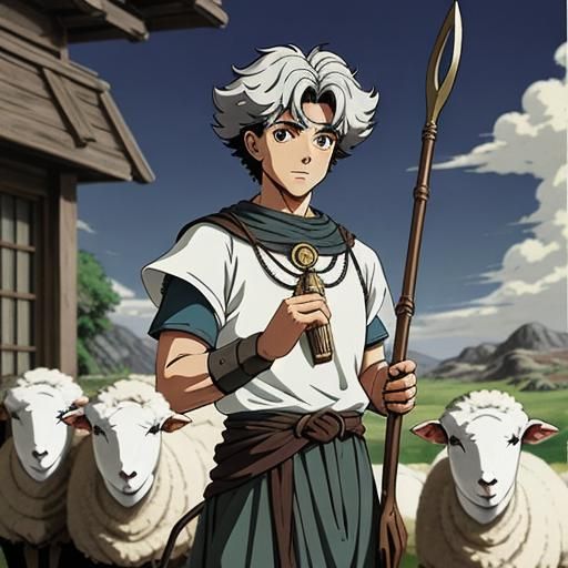 David the Shepherd Boy: Retro-Futuristic Anime