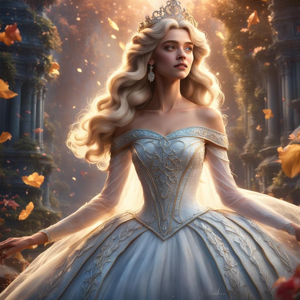 Aurora's Party Upgrade: Detailed Matte Painting