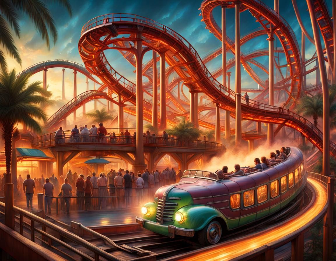 Roller Coaster Theme Park