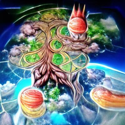 Yggdrasil: The Mythical Tree of Worlds